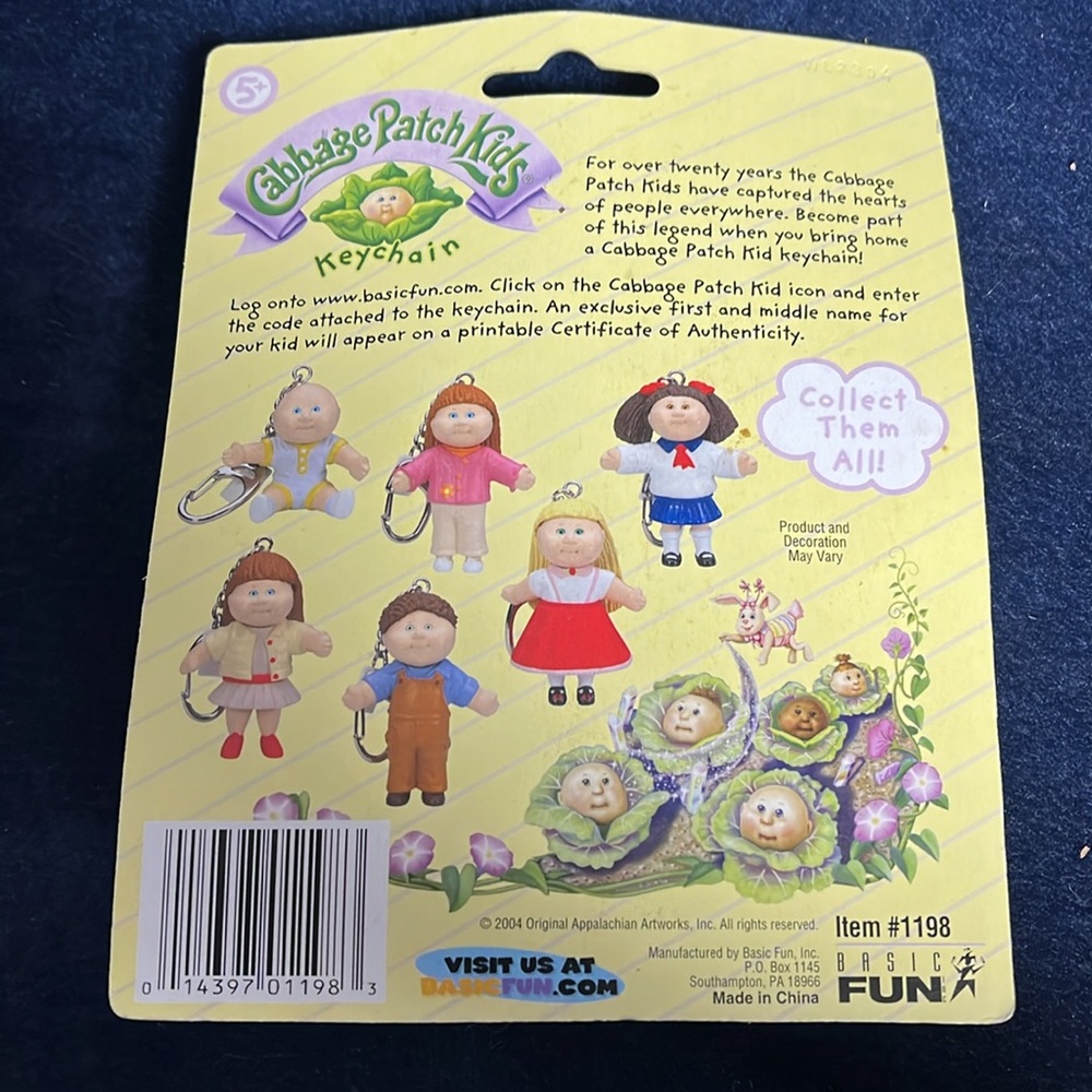 Cabbage Patch Kids Keychain - Picture 2 of 2